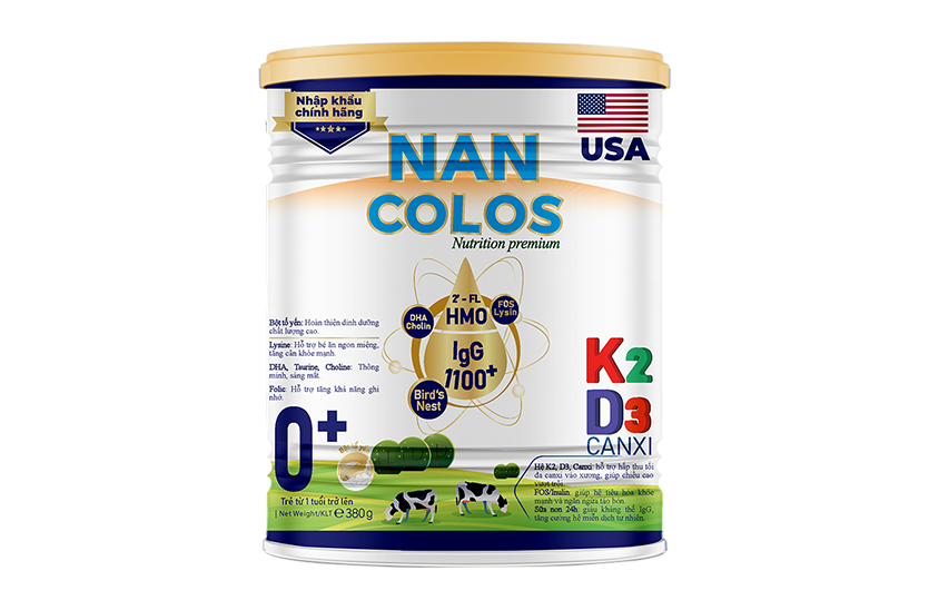 NAN COLOS 0+ 800g